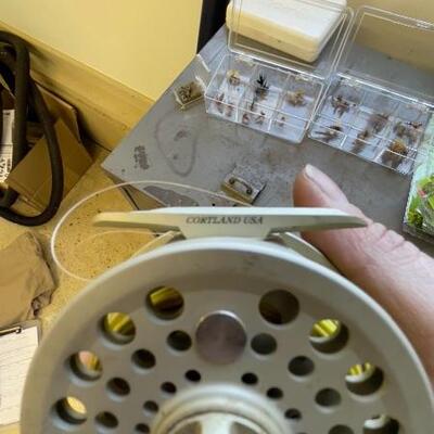 882-Fly Fishing Rod & Reel Sets and supplies 
