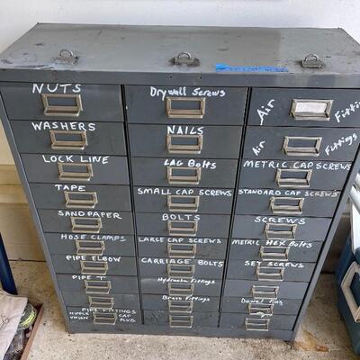 883-Garage Steel Hardware Cabinet -Stocked