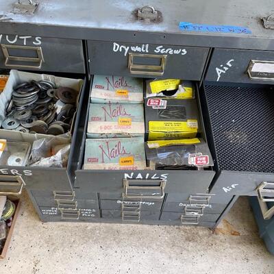 883-Garage Steel Hardware Cabinet -Stocked