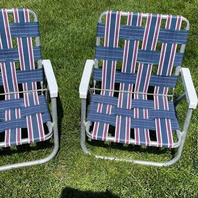 885- Beach Folding Chairs, Flippers, Etc.