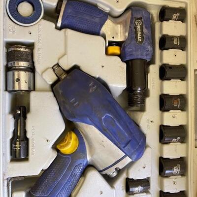 890-Kobalt Four Piece Air Tool Set