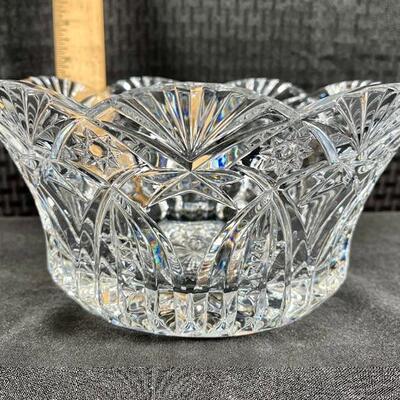 Cristal J. G. Durand France Crystal bowl 8.5â€ dia. 4â€ high 