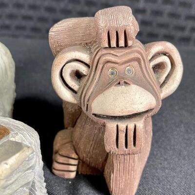 Lot of 6 Animal Figurines ARTESANIA RINCONADA