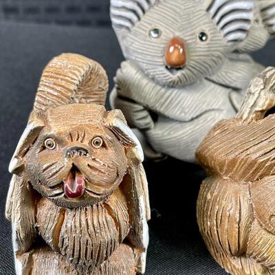Lot of 6 Animal Figurines ARTESANIA RINCONADA