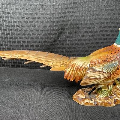 Vintage Ceramic Pheasant Figurine