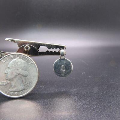 Small 1/2" Silver Tortoise Shell Pendant Charm