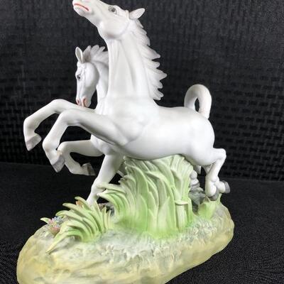 Horse Group by Andrea Figurine Statuette