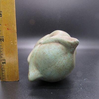 Vintage Chalkware Ceramic Owl Figurine