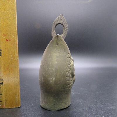 Vintage Brass Owl Shaped Bell