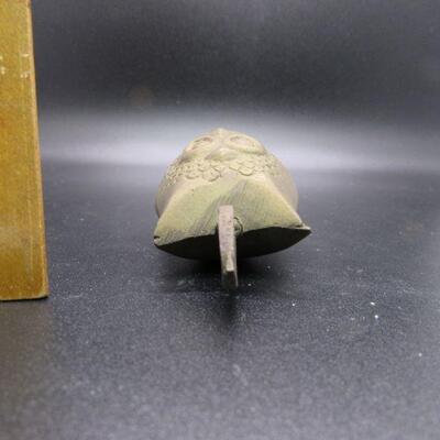 Vintage Brass Owl Shaped Bell