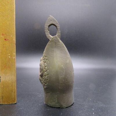 Vintage Brass Owl Shaped Bell