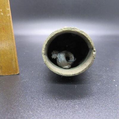Vintage Brass Owl Shaped Bell