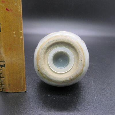 Vintage Mid Century Pottery Owl Salt Pepper Shaker