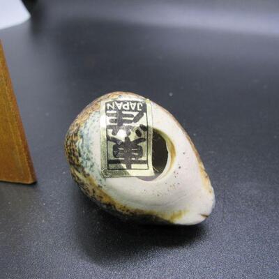 Vintage Mid Century Miniature Owl Figurine Japan