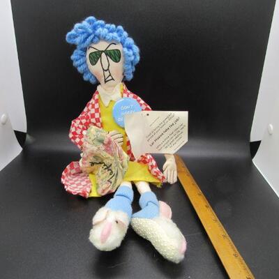 Vintage MAXINE Doll Plush Don't Worry Be Crabby 1995