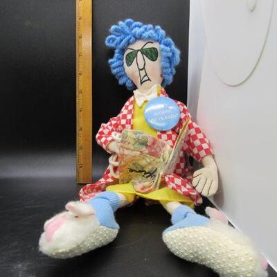 Vintage MAXINE Doll Plush Don't Worry Be Crabby 1995