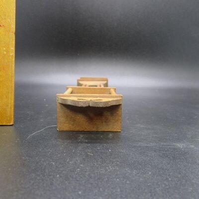 Dollhouse Miniature Grandfather Clock by Shackman