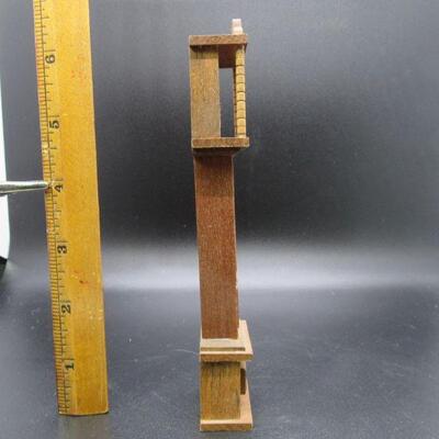 Dollhouse Miniature Grandfather Clock by Shackman