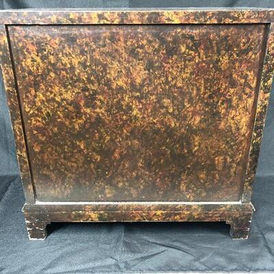 Vintage Multi Drawer Wood Chest Jewelry Box 