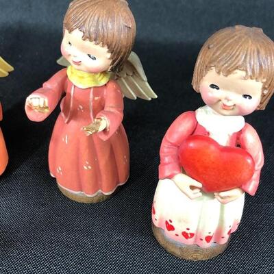 Miniature Musical Instrument Angel Figurines Anri Toriart