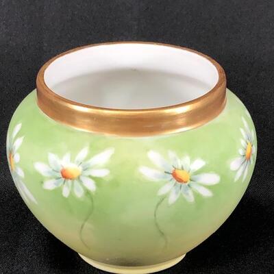 Vintage Daisy Flower Limoges Frances Trinket Planter Vase Bowl