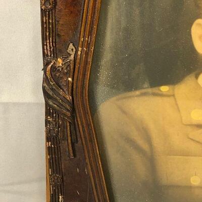 Lot 1 - Framed Military Soldier Print