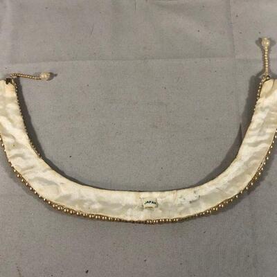 Lot 6 - Faux Pearl Choker from Japan