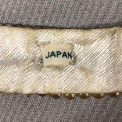 Lot 6 - Faux Pearl Choker from Japan