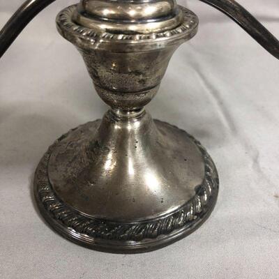 Lot 18 - Three Candlestick Candelabra