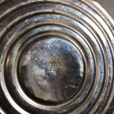 Lot 20 - Preisner Sterling Silver Candlestick Holders
