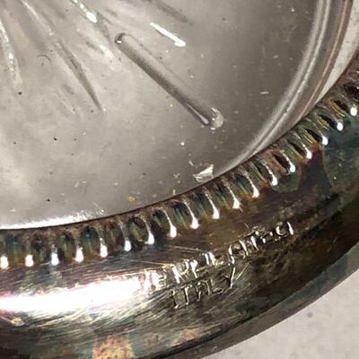 Lot 22- (8) Silverplated Drink Coasters