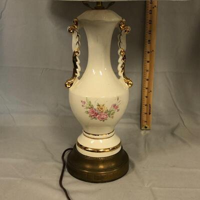 Lot 35 - Pair of Ceramic Base Lamps