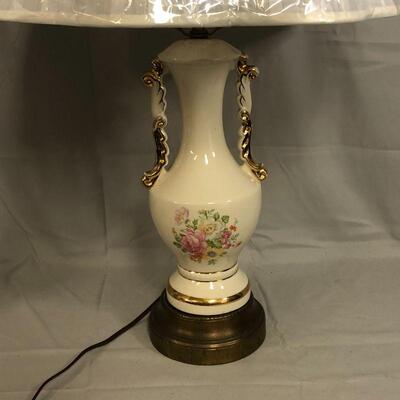 Lot 35 - Pair of Ceramic Base Lamps