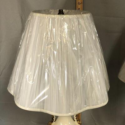 Lot 35 - Pair of Ceramic Base Lamps