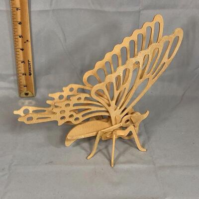Lot 38 - Wood Butterfly