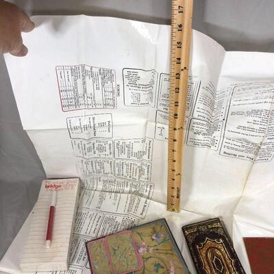 Lot 46 - Bridge Game Set