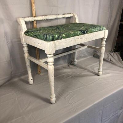 Lot 56 - Thomasville Vanity Bench LOCAL PICK UP ONLY