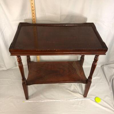 Lot 57 - Solid Wood Side Table LOCAL PICK UP ONLY