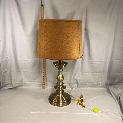 Lot 59 - Metal Base Modern Lamp LOCAL PICK UP ONLY
