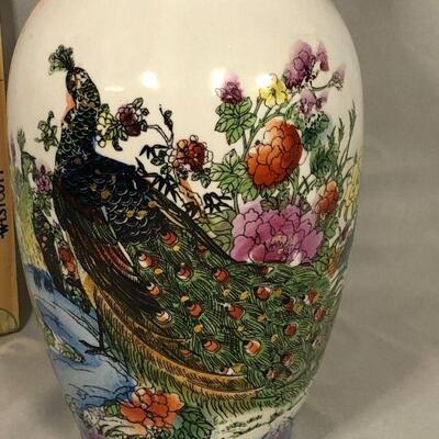 Lot 65 - Asian Inspired Ceramic Vase