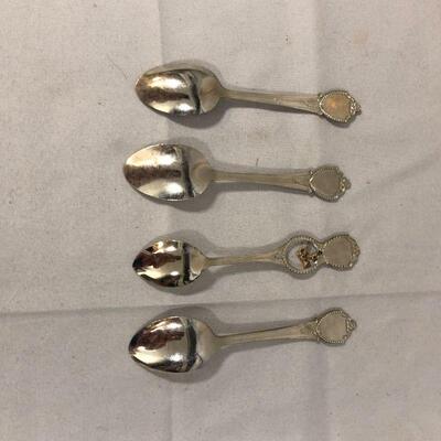 Lot 80 - (4) Collector Spoons
