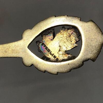 Lot 81 - Sterling Silver Spoon and Silverplated Spoon
