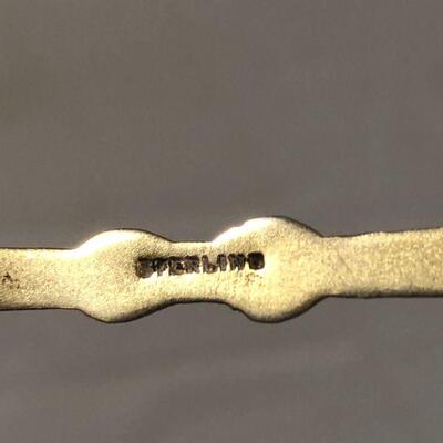 Lot 81 - Sterling Silver Spoon and Silverplated Spoon