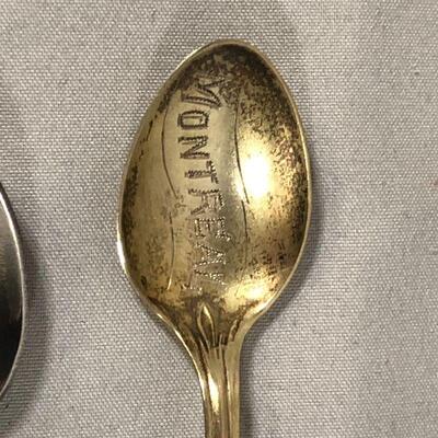 Lot 81 - Sterling Silver Spoon and Silverplated Spoon