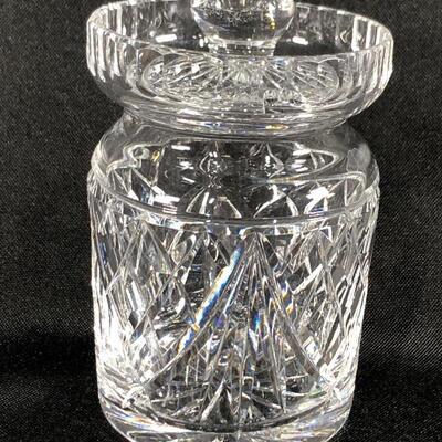 Small Waterford Crystal Jelly Jam Jar with Lid