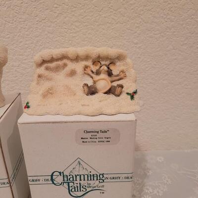 Lot 206: (2) Charming Tails Figurines 
