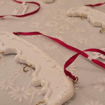 Lot 213: Ornament Hangers and Tree