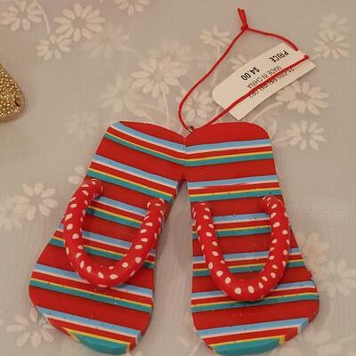 Lot 216: Christmas Ornament and Snowwoman Lot