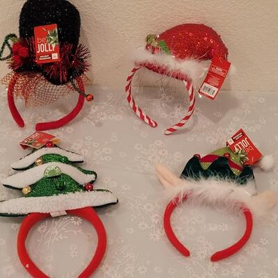 Lot 218: Christmas Headbands 