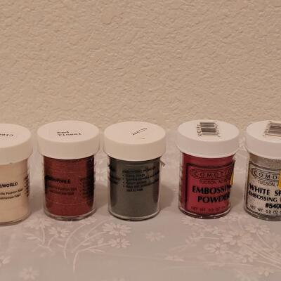 Lot 286: Embossed Powder Lot